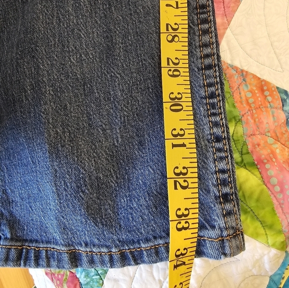 Levi's 505 Regular Fit Men's Jeans Size 36 L34 - Picture 8 of 10